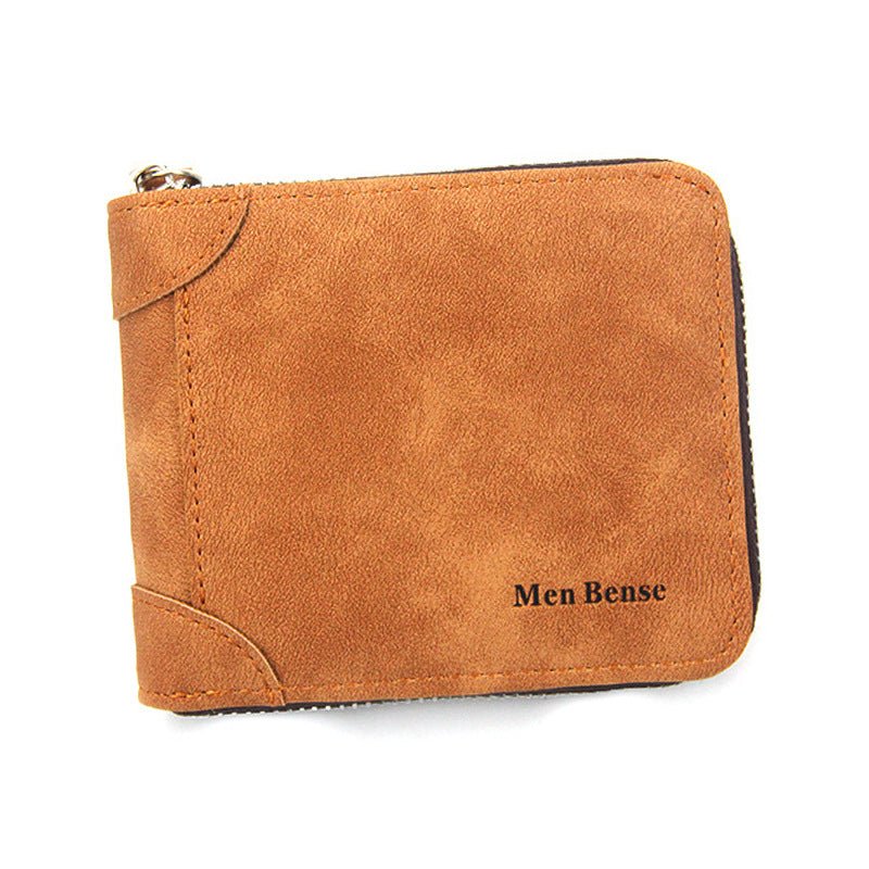 Men's Simplicity Wallet Fashion Frosted | Orazek UK Ltd