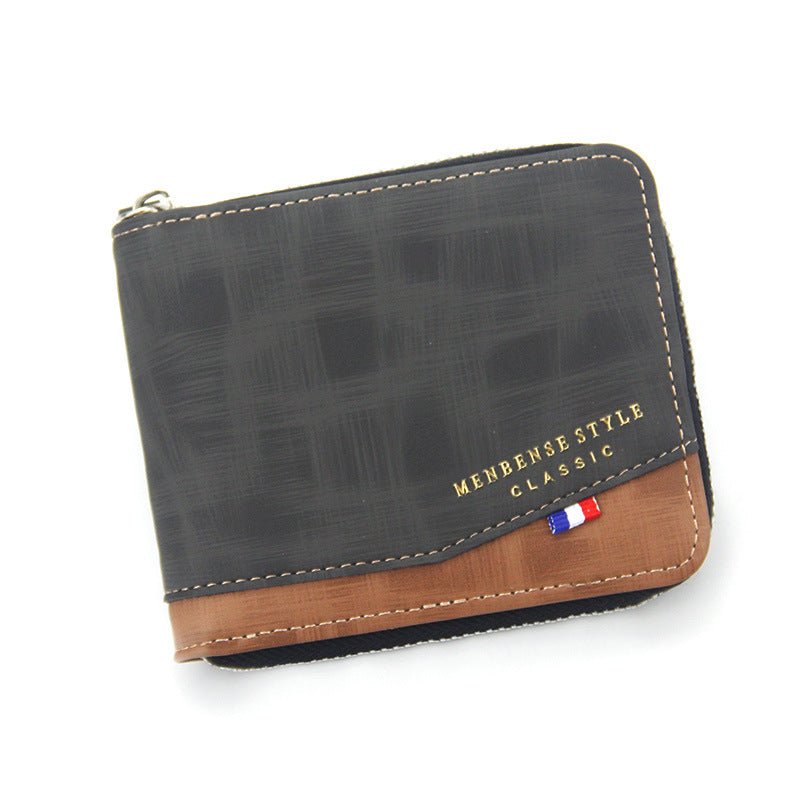Men's Simplicity Wallet Fashion Frosted | Orazek UK Ltd