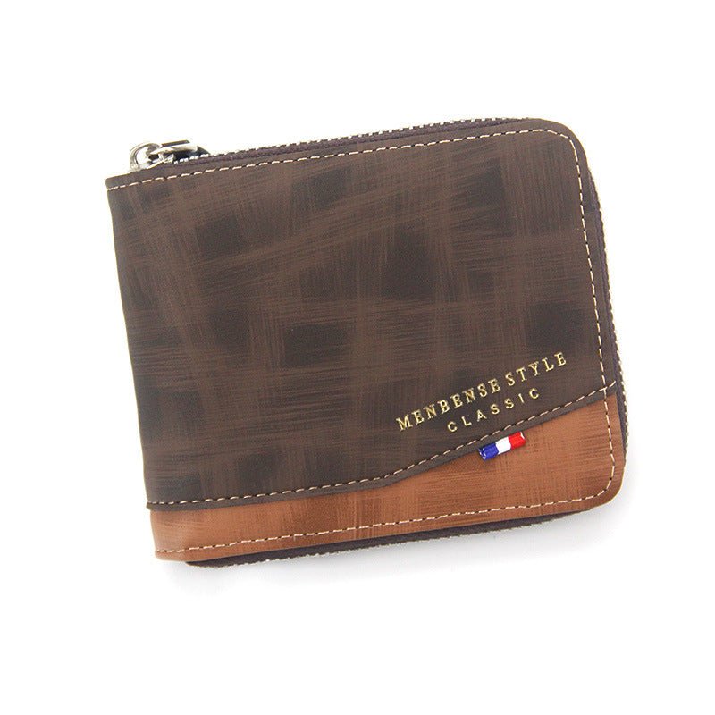 Men's Simplicity Wallet Fashion Frosted | Orazek UK Ltd