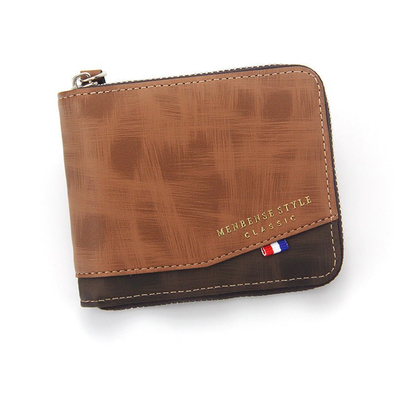Men's Simplicity Wallet Fashion Frosted | Orazek UK Ltd