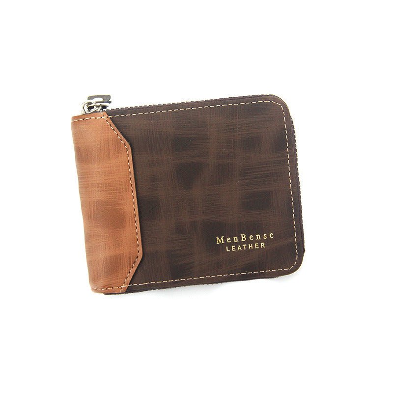Men's Simplicity Wallet Fashion Frosted | Orazek UK Ltd
