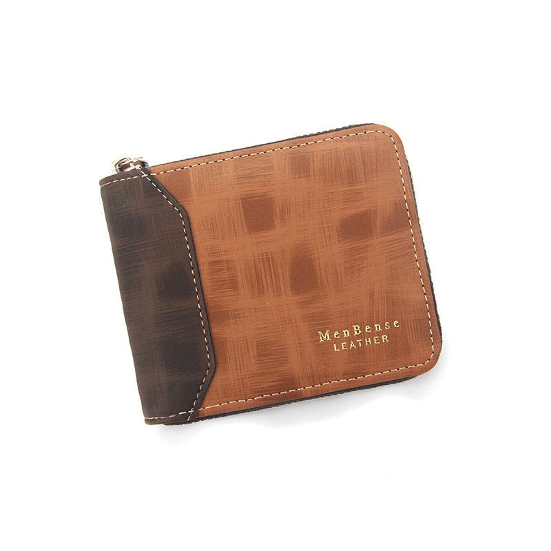 Men's Simplicity Wallet Fashion Frosted | Orazek UK Ltd