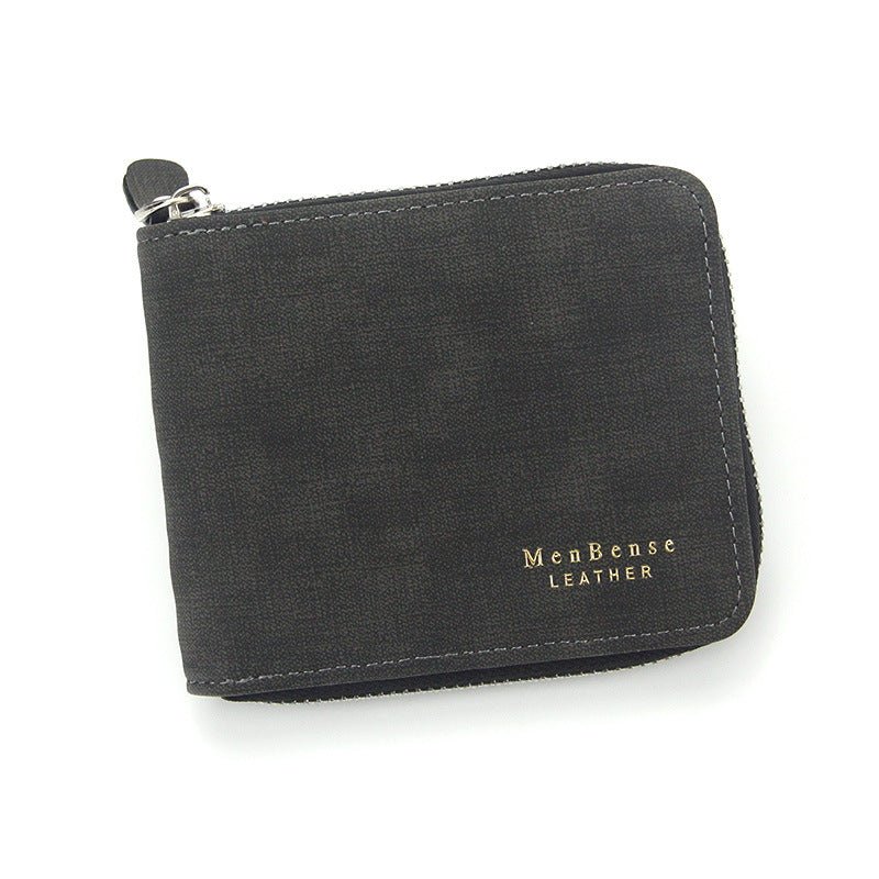 Men's Simplicity Wallet Fashion Frosted | Orazek UK Ltd