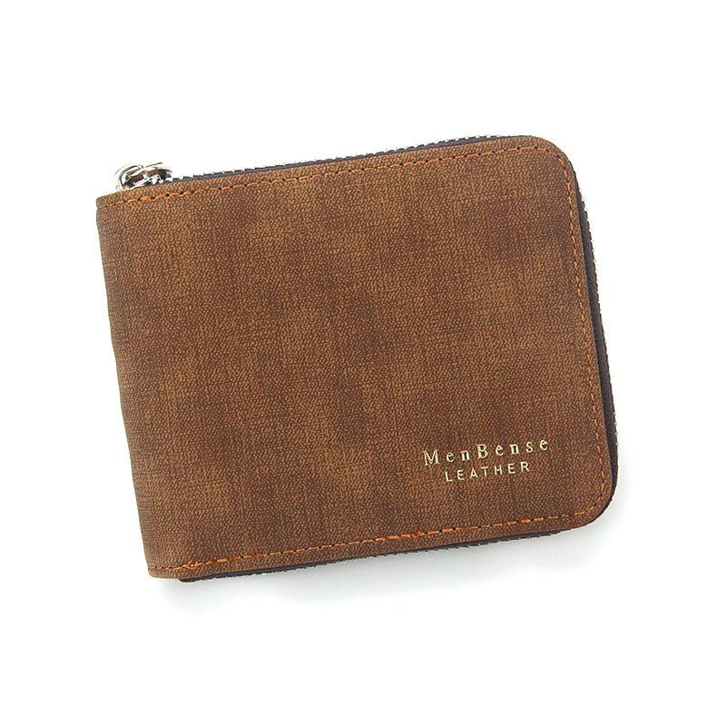Men's Simplicity Wallet Fashion Frosted | Orazek UK Ltd