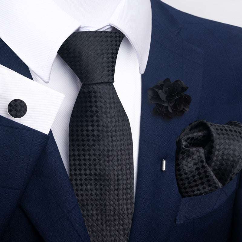 Men's Tie Suit Pocket Square Combo | Orazek UK Ltd