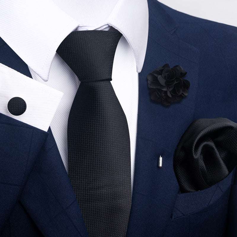 Men's Tie Suit Pocket Square Combo | Orazek UK Ltd