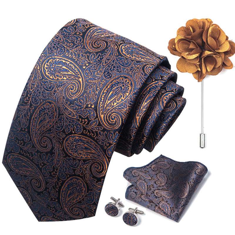 Men's Tie Suit Pocket Square Combo | Orazek UK Ltd
