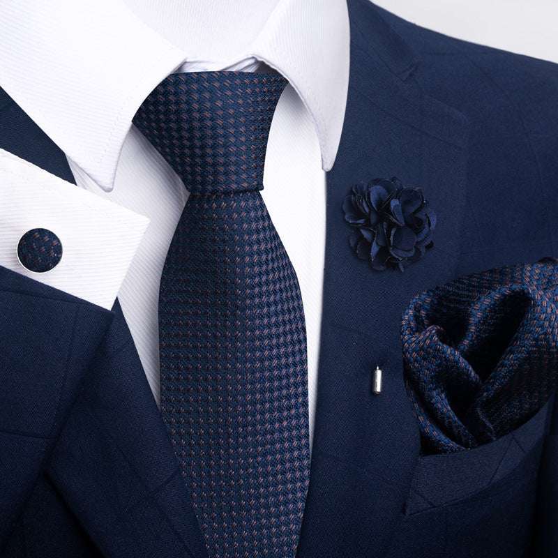 Men's Tie Suit Pocket Square Combo | Orazek UK Ltd