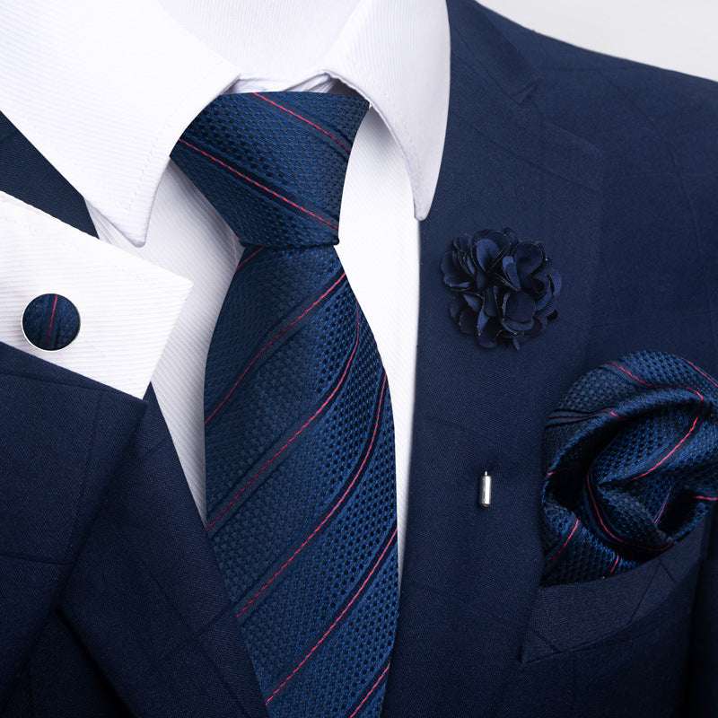 Men's Tie Suit Pocket Square Combo | Orazek UK Ltd