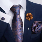 Men's Tie Suit Pocket Square Combo | Orazek UK Ltd
