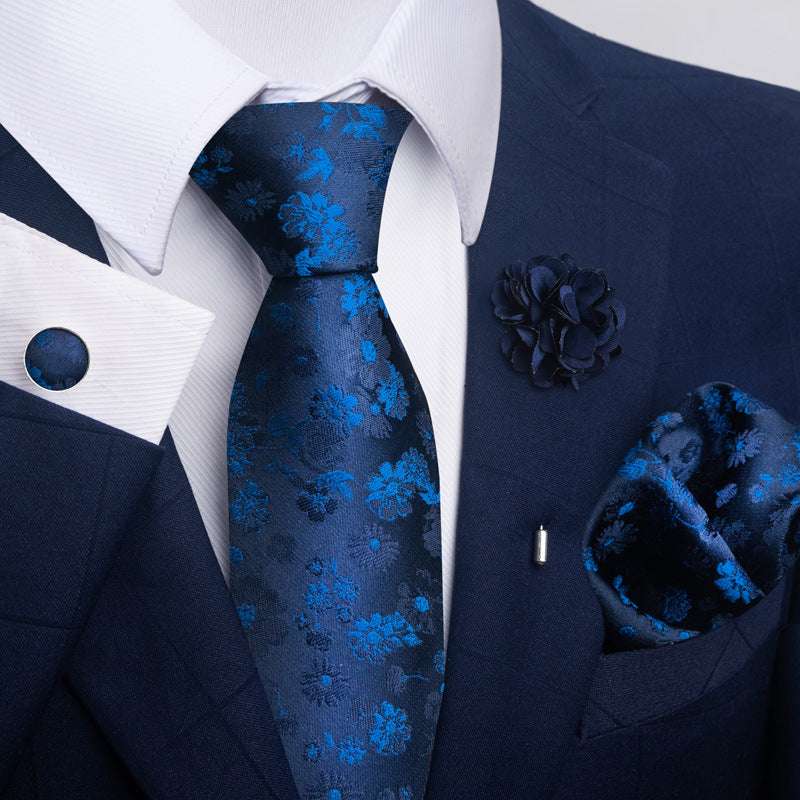 Men's Tie Suit Pocket Square Combo | Orazek UK Ltd