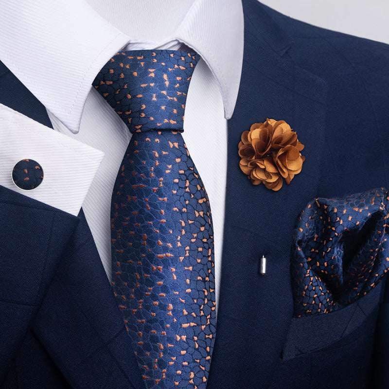 Men's Tie Suit Pocket Square Combo | Orazek UK Ltd