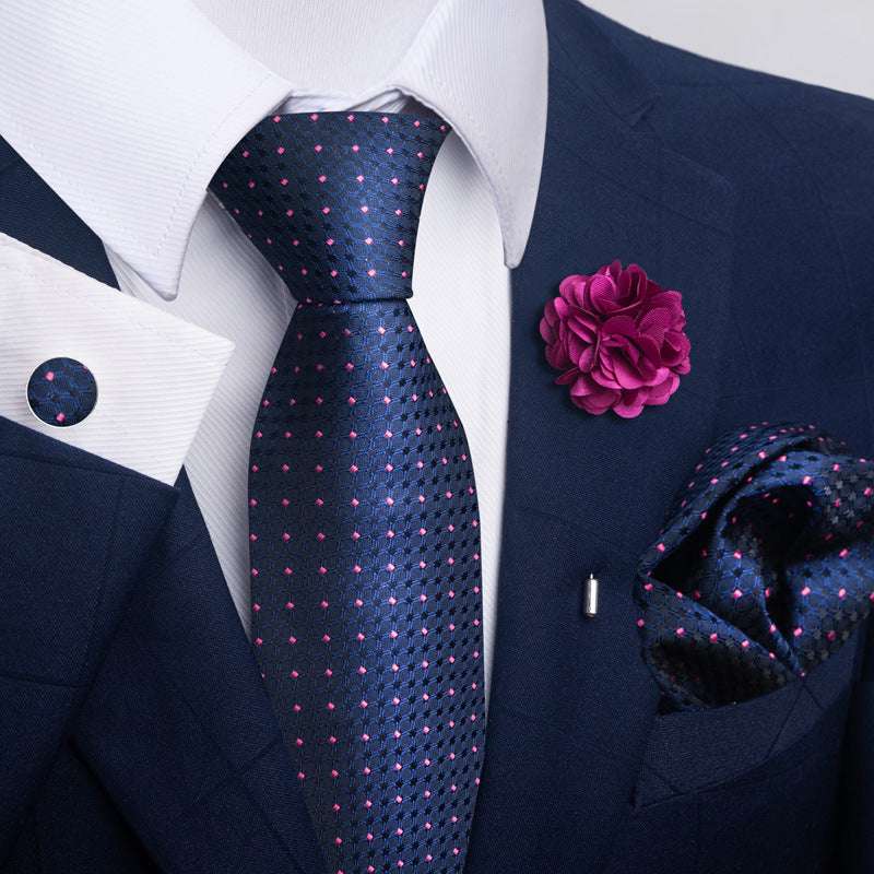 Men's Tie Suit Pocket Square Combo | Orazek UK Ltd