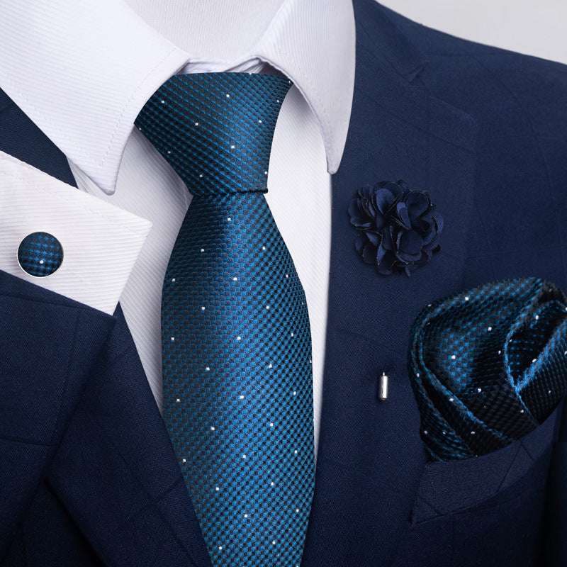 Men's Tie Suit Pocket Square Combo | Orazek UK Ltd