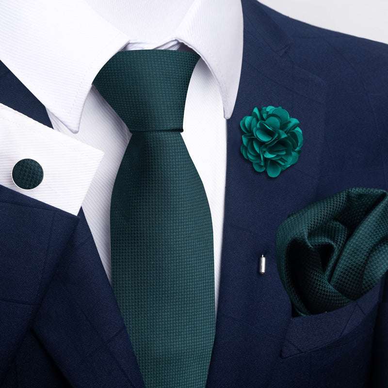 Men's Tie Suit Pocket Square Combo | Orazek UK Ltd