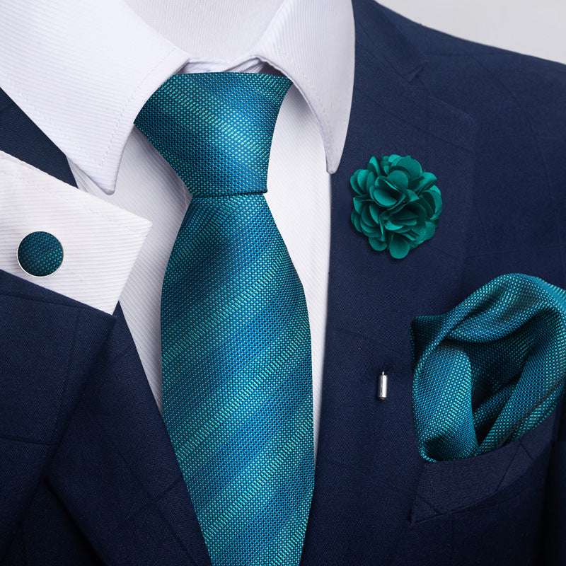 Men's Tie Suit Pocket Square Combo | Orazek UK Ltd