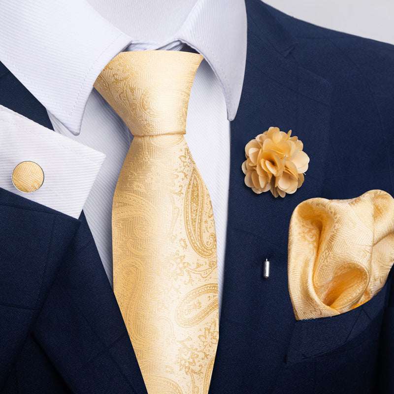 Men's Tie Suit Pocket Square Combo | Orazek UK Ltd