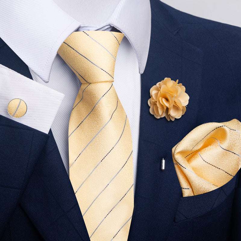 Men's Tie Suit Pocket Square Combo | Orazek UK Ltd