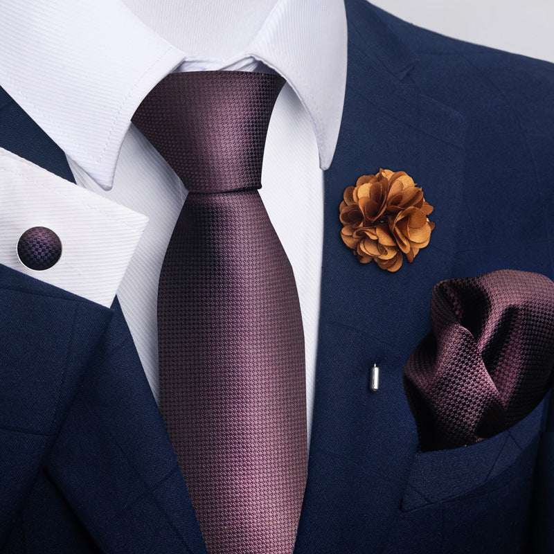 Men's Tie Suit Pocket Square Combo | Orazek UK Ltd
