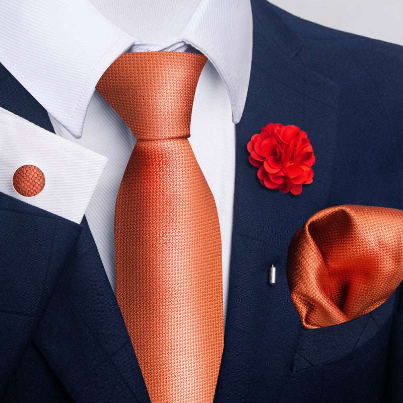 Men's Tie Suit Pocket Square Combo | Orazek UK Ltd