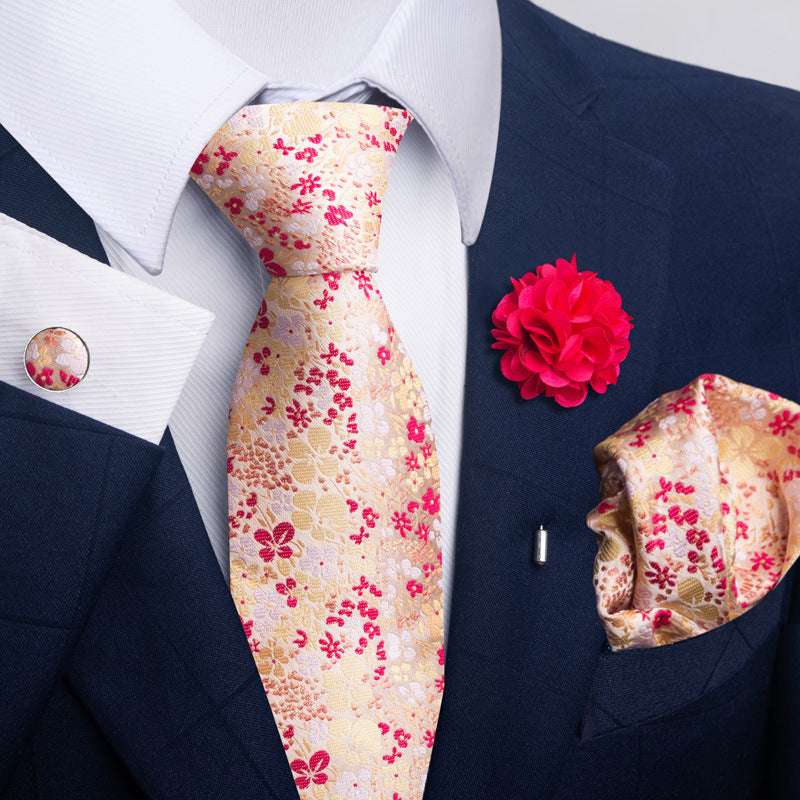 Men's Tie Suit Pocket Square Combo | Orazek UK Ltd