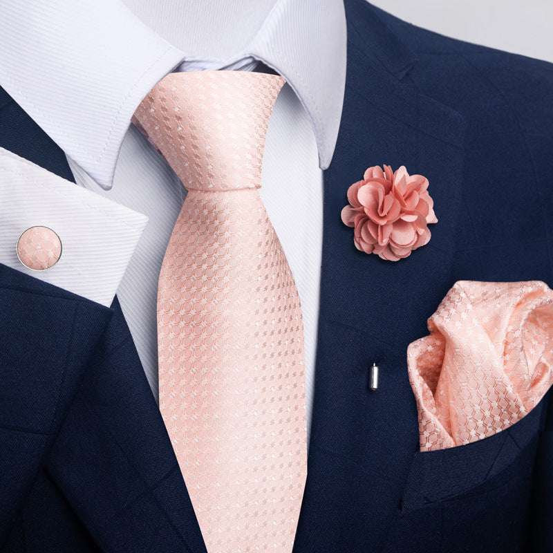 Men's Tie Suit Pocket Square Combo | Orazek UK Ltd