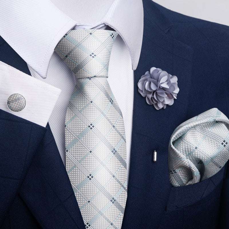 Men's Tie Suit Pocket Square Combo | Orazek UK Ltd