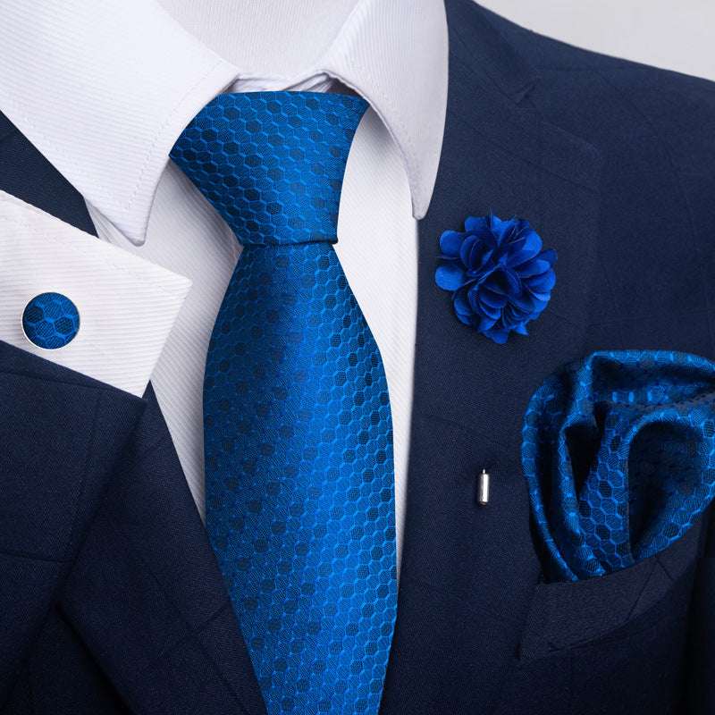 Men's Tie Suit Pocket Square Combo | Orazek UK Ltd