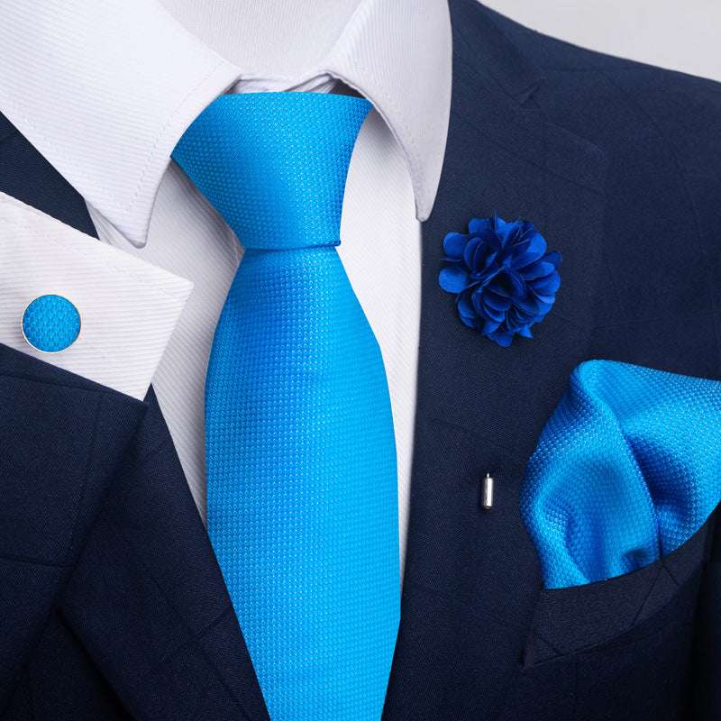 Men's Tie Suit Pocket Square Combo | Orazek UK Ltd