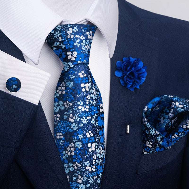 Men's Tie Suit Pocket Square Combo | Orazek UK Ltd