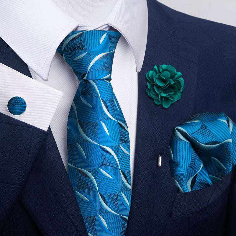 Men's Tie Suit Pocket Square Combo | Orazek UK Ltd