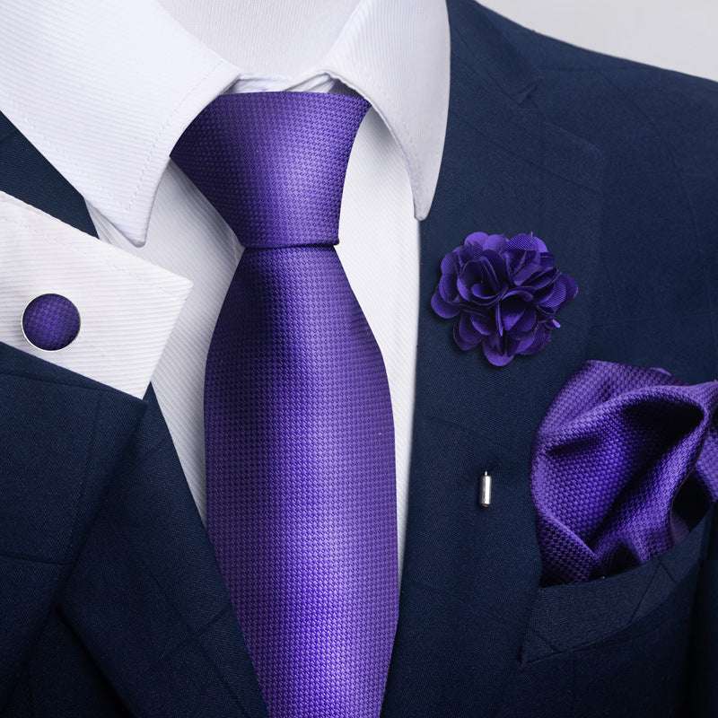 Men's Tie Suit Pocket Square Combo | Orazek UK Ltd