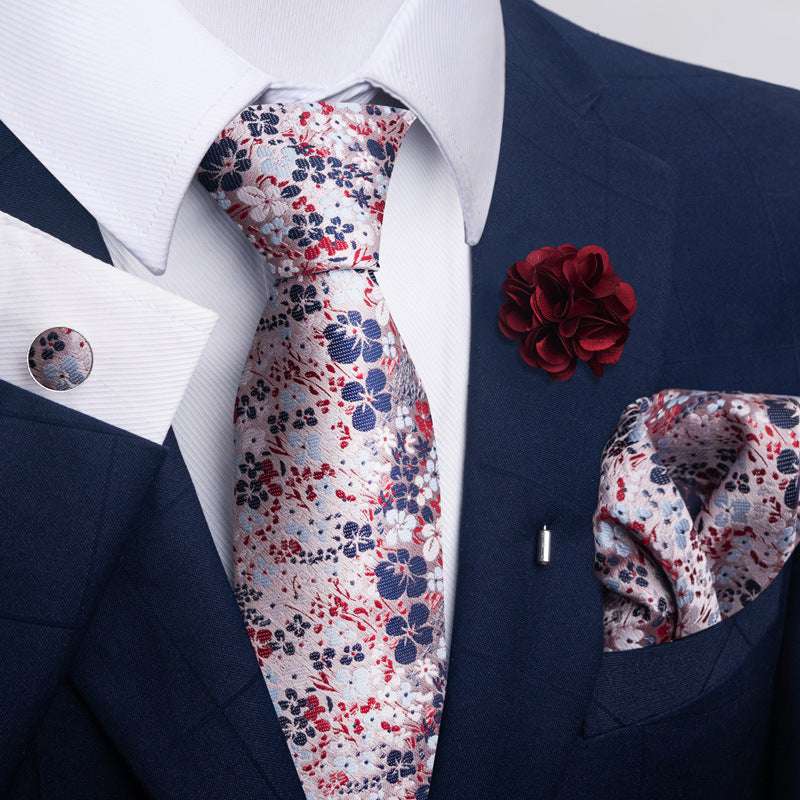 Men's Tie Suit Pocket Square Combo | Orazek UK Ltd