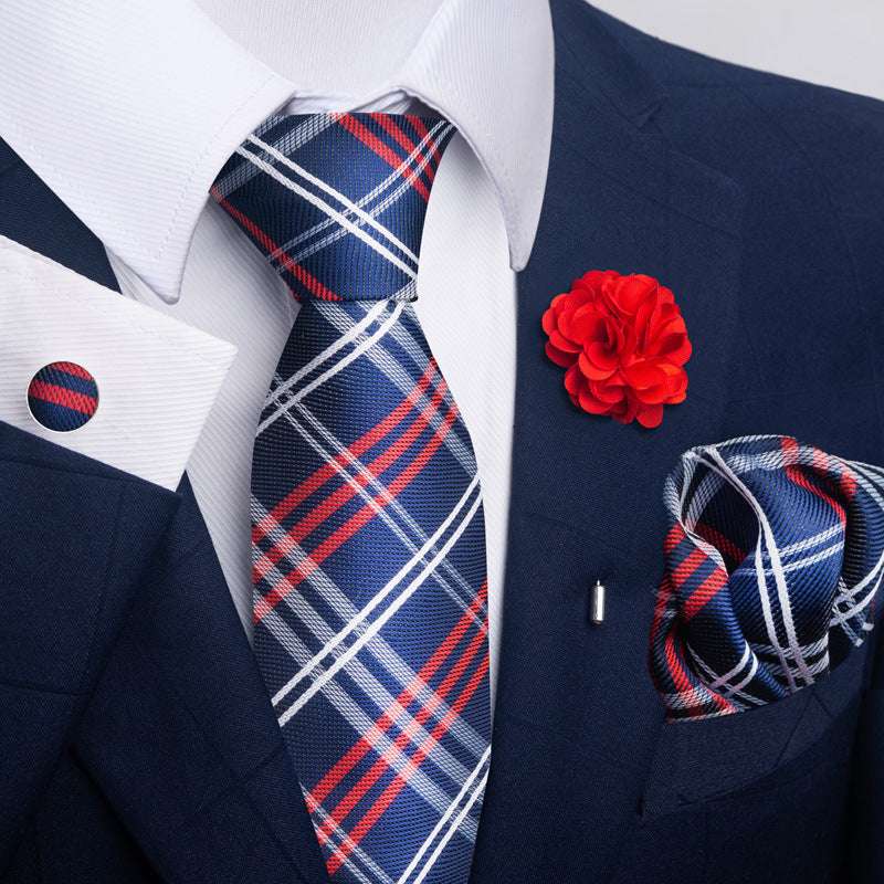 Men's Tie Suit Pocket Square Combo | Orazek UK Ltd
