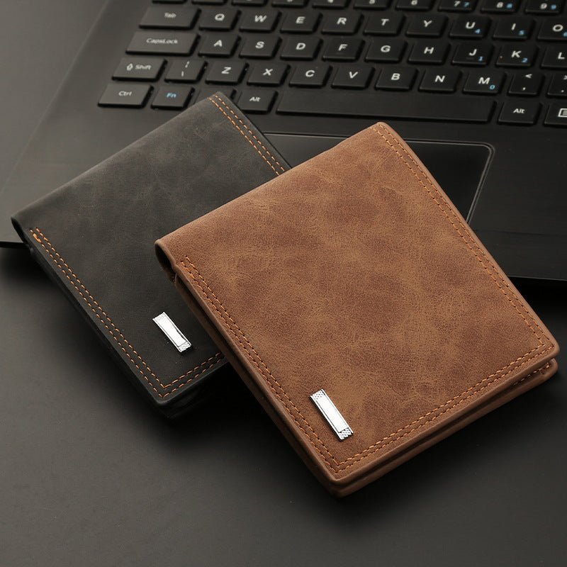 Men's Wallet Multifunctional Wallet Wallet Fashion Short Style | Orazek UK Ltd