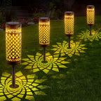 Metal Solar-powered Lawn Lamps Courtyard Decorative Waterproof | Orazek UK Ltd