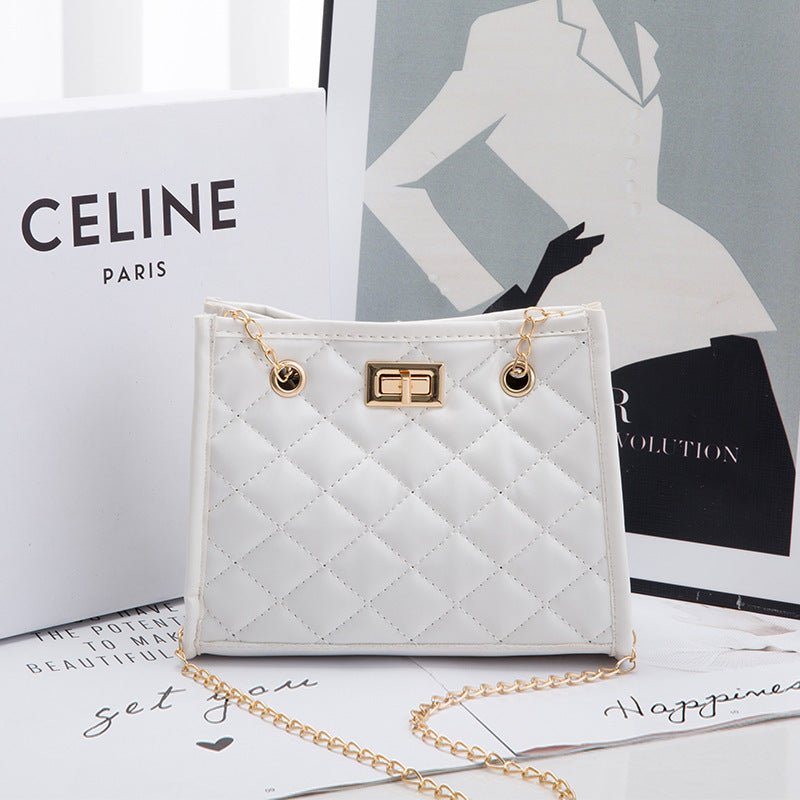 Mini Chain Shoulder Bags Rhombus Sewing Small Square Bags For Women | Orazek UK Ltd