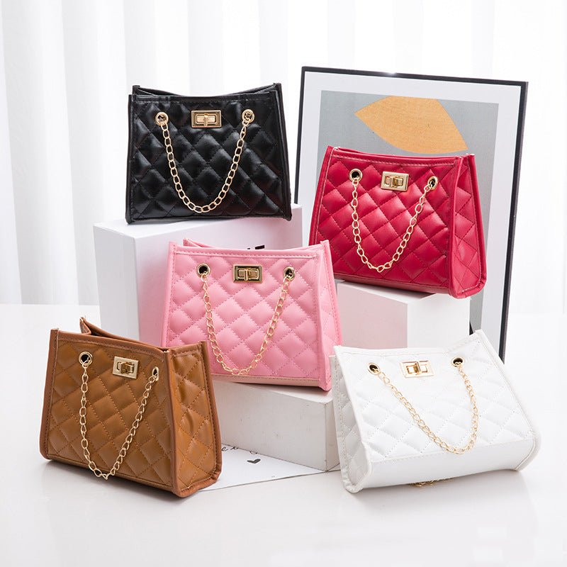 Mini Chain Shoulder Bags Rhombus Sewing Small Square Bags For Women | Orazek UK Ltd