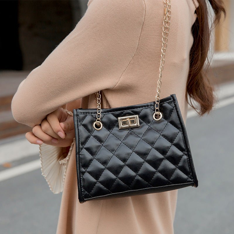 Mini Chain Shoulder Bags Rhombus Sewing Small Square Bags For Women | Orazek UK Ltd