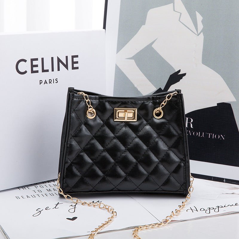 Mini Chain Shoulder Bags Rhombus Sewing Small Square Bags For Women | Orazek UK Ltd