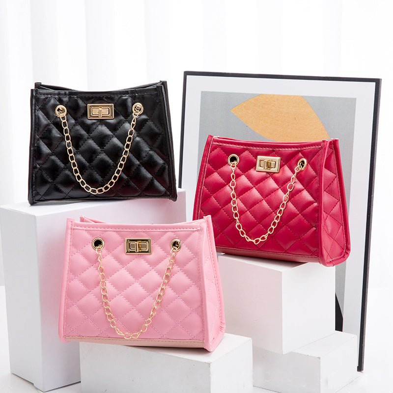 Mini Chain Shoulder Bags Rhombus Sewing Small Square Bags For Women | Orazek UK Ltd