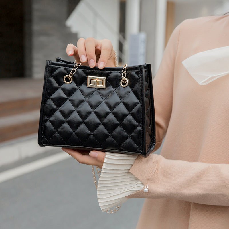 Mini Chain Shoulder Bags Rhombus Sewing Small Square Bags For Women | Orazek UK Ltd