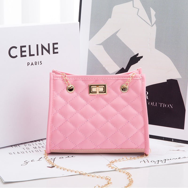 Mini Chain Shoulder Bags Rhombus Sewing Small Square Bags For Women | Orazek UK Ltd