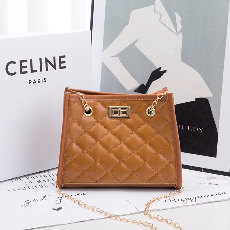 Mini Chain Shoulder Bags Rhombus Sewing Small Square Bags For Women | Orazek UK Ltd