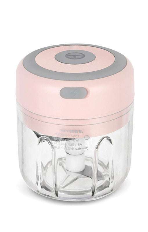 Mini Electric Garlic Chopper USB Charging Ginger Masher Machine Sturdy Durable Chili Vegetable Crusher Kitchen Tool | Orazek UK Ltd