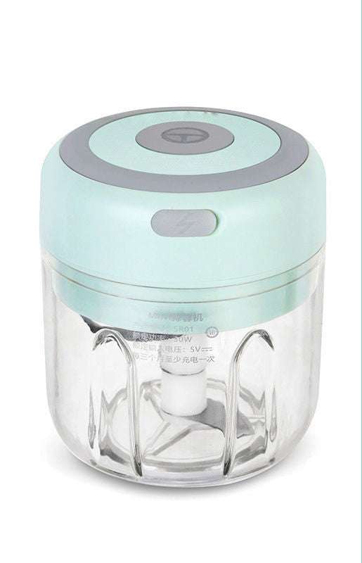 Mini Electric Garlic Chopper USB Charging Ginger Masher Machine Sturdy Durable Chili Vegetable Crusher Kitchen Tool | Orazek UK Ltd