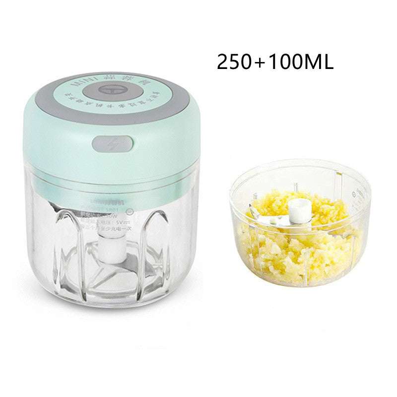 Mini Electric Garlic Chopper USB Charging Ginger Masher Machine Sturdy Durable Chili Vegetable Crusher Kitchen Tool | Orazek UK Ltd