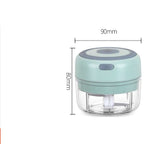 Mini Electric Garlic Chopper USB Charging Ginger Masher Machine Sturdy Durable Chili Vegetable Crusher Kitchen Tool Orazek UK Ltd