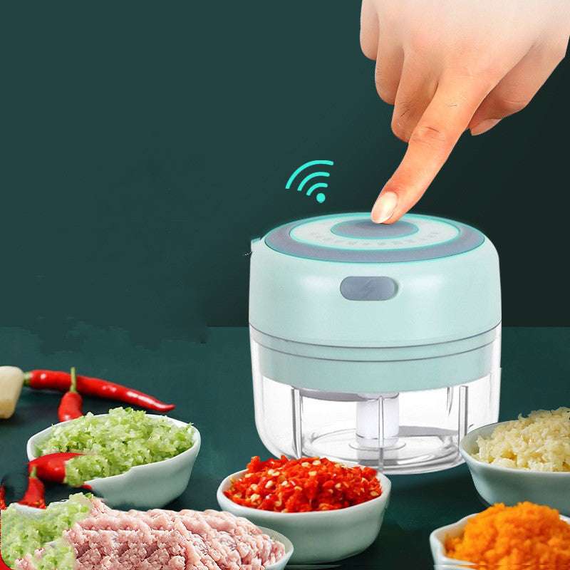 Mini Electric Garlic Chopper USB Charging Ginger Masher Machine Sturdy Durable Chili Vegetable Crusher Kitchen Tool Orazek UK Ltd