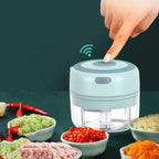 Mini Electric Garlic Chopper USB Charging Ginger Masher Machine Sturdy Durable Chili Vegetable Crusher Kitchen Tool Orazek UK Ltd